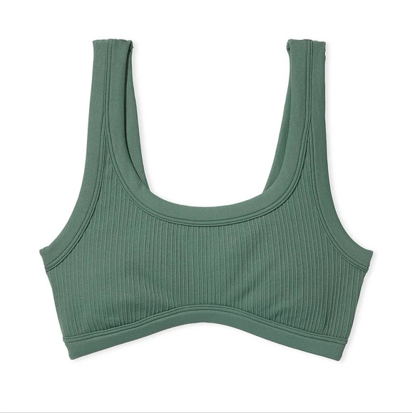 🆕PINK The Wave Soft Seamless Sports Bra, Small-DD - Fresh Forest - NWT - Picture 1 of 9